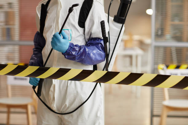 Professional Blood Cleanup technician working in Naples, FL